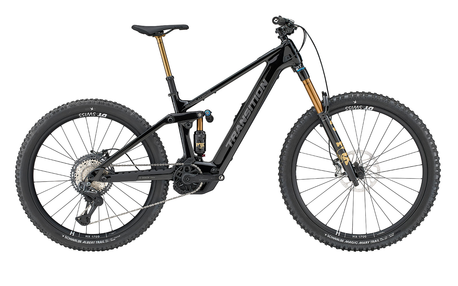 אופניים חשמליים שחור- TRANSITION REGULATOR CX XT DI2