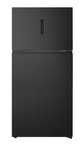מקרר Hisense מקפיא עליון בנפח 504 ליטר נטו דגם RD67BK בצבע שחור