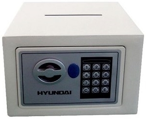 כספת דיגיטלית + מפתח 170*170*230 170212-005  HUNTER