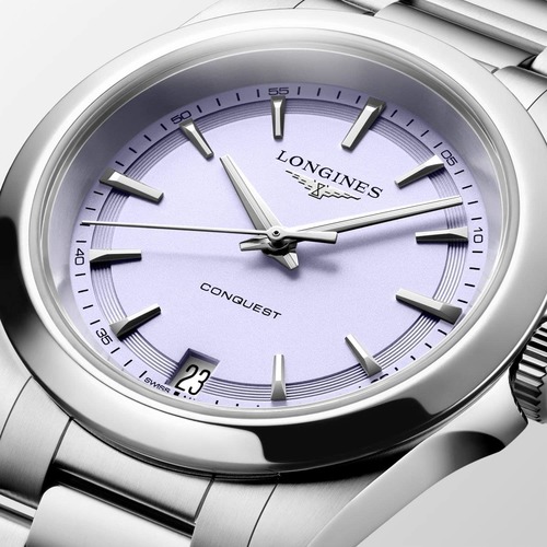 Longines L34604026 Conquest 34MM נשים לונג'ין יבואן רשמי