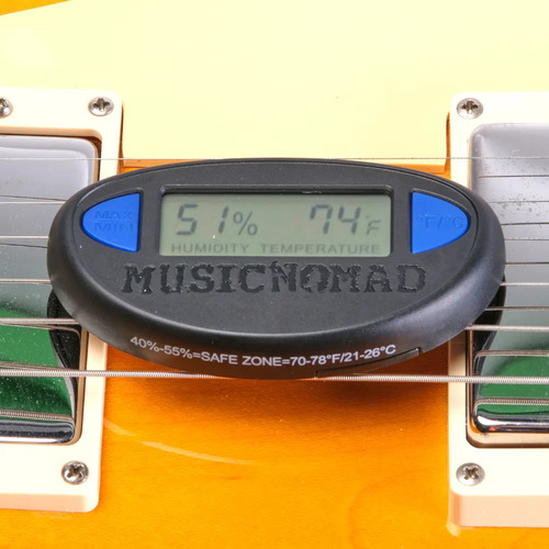 מכשיר אדים + מד לחות MusicNomad MN312 Hygrometer Humidity & Temperature Monitor