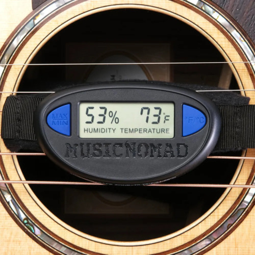 מכשיר אדים + מד לחות MusicNomad MN312 Hygrometer Humidity & Temperature Monitor