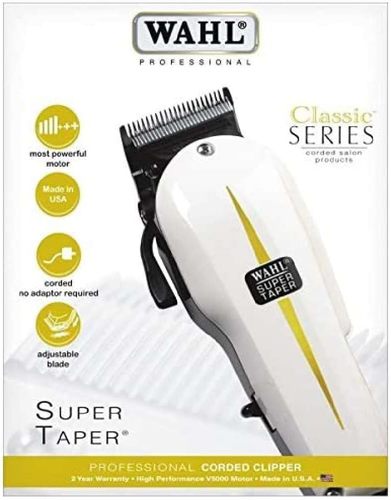 מכונת תספורת חשמלית מקצועית מסדרת SUPER TAPER WAHL וול דגם 08466-216