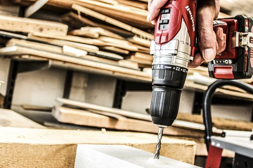 מקדחה/מברגה נטענת EINHELL 18V כולל 2 סוללות ליתיום ומטען