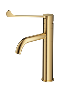 ברז פרח בינוני מונגש "יהלום" זהב