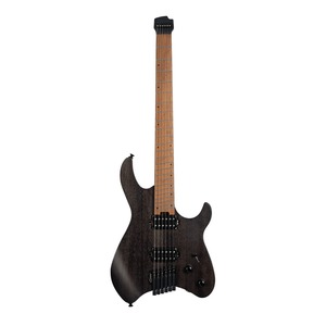 גיטרה חשמלית + נרתיק CORT SPACE G6MS SGTK headless Semi Gloss Trans Black