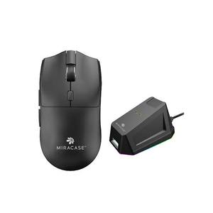 עכבר גיימינג אלחוטי+עמדת טעינה MIRCASE MGMCD1