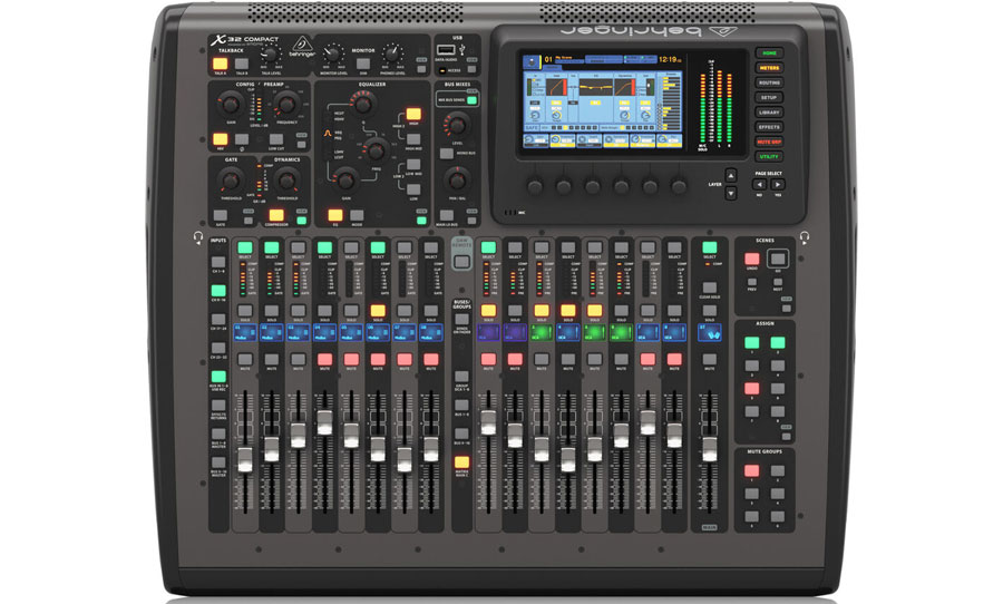 מיקסר דיגיטלי - Behringer X32 COMPACT 