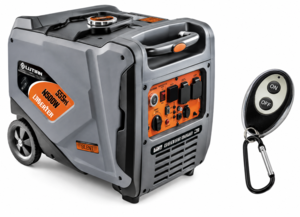 גנרטור מושתק אינוורטר 4000w הנעה חשמלית וידנית כולל שלט אלחוטי 101000-018 HUNTER