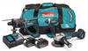 סט כלים נטענים 18V כולל סוללות 5.0Ah מקיטה Makita