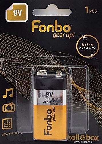 סוללת 9V Fonbo