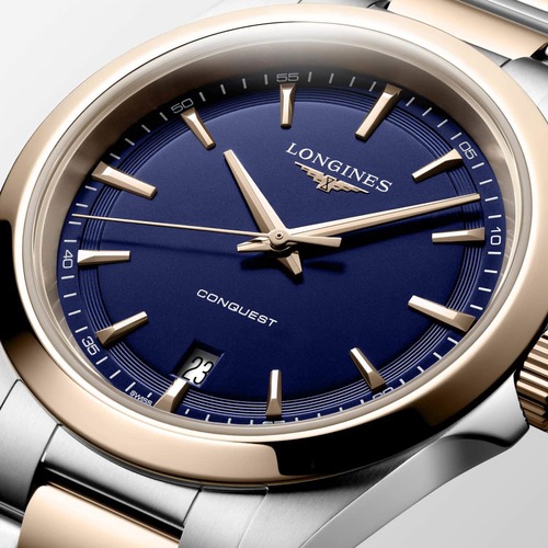 Longines L37503987 Conquest 38MM לגברים לונג'ין יבואן רשמי