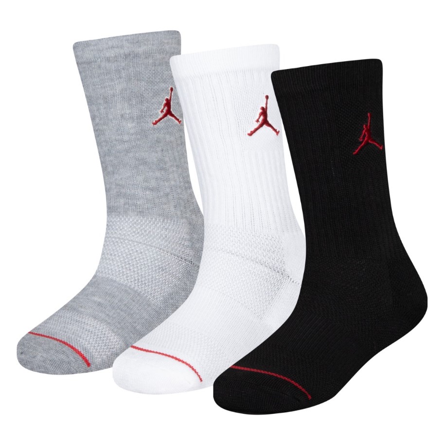 שלישיית גרבי נייק Jordan Everyday Cushioned Crew Socks | ילדים