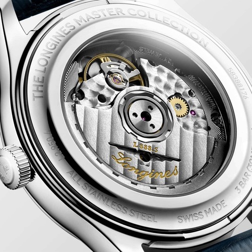 Longines Master Collection L29504932 41MM גברים לונג'ין יבואן רשמי