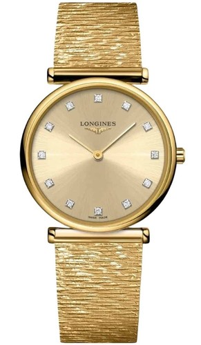 Longines L42092338 La Grande Classique 24MM נשים יהלומים לונג'ין יבואן רשמי