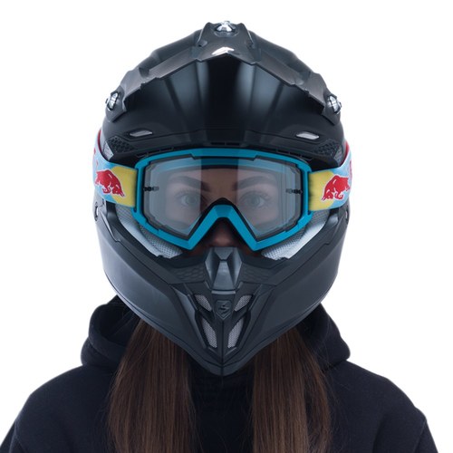משקפי אבק רדבול כחול בהיר עדשה שקופה – RED BULL SPECT WHIP
