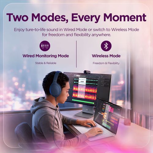 Lenovo Headphone YOGA PC Edition (Cosmic blue) GXD1U36672 לנובו