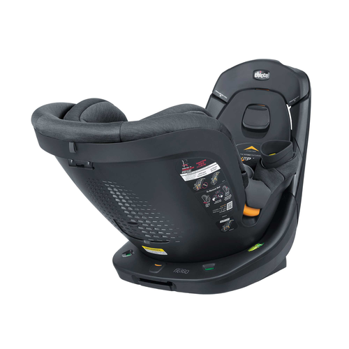 כסא בטיחות מסתובב פיט 360 Fit עם בדי קלירטקס ClearTex ללא כימיקלים ומנגנון התקנה LeverLock - אפור Carbon 6