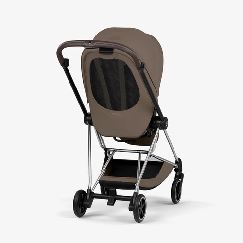 עגלת תינוק מיוס Coconut Brown Mios 4 חום, שלדה כרום חום 
