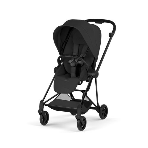 עגלת תינוק מיוס Sepia Black Mios 4 שחור, שלדה שחור מט