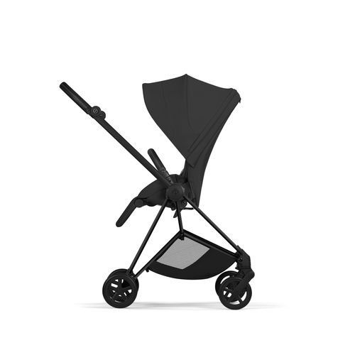 עגלת תינוק מיוס Sepia Black Mios 4 שחור, שלדה שחור מט
