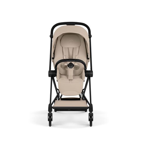 עגלת תינוק מיוס Cozy Beige Mios 4 בז' שלדה שחור מט