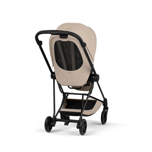 עגלת תינוק מיוס Cozy Beige Mios 4 בז' שלדה שחור מט