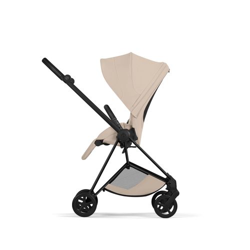 עגלת תינוק מיוס Cozy Beige Mios 4 בז' שלדה שחור מט