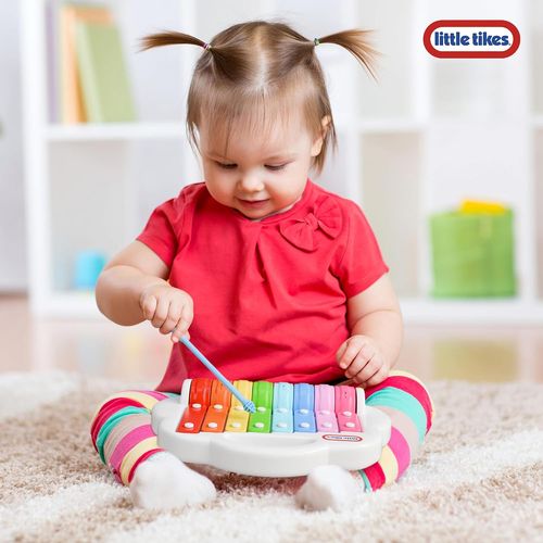 קסילופון מוזיקאלי 2 ב 1 גלגלים לפעוטות