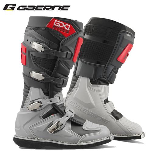 מגף רכיבה גרנה GAERNE GX1 צבע שחור\אפור\אדום