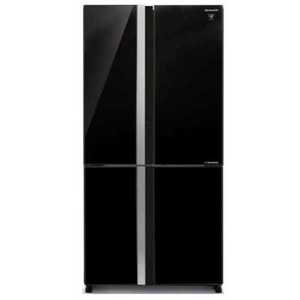 מקרר 4 דלתות זכוכית SHARP דגם SJ-8841-BK שארפ שחור
