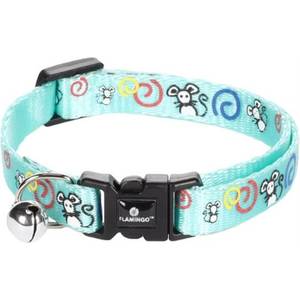 פלמינגו קולר לחתול עם אבזם בטיחות | Flamingo Cat Collar