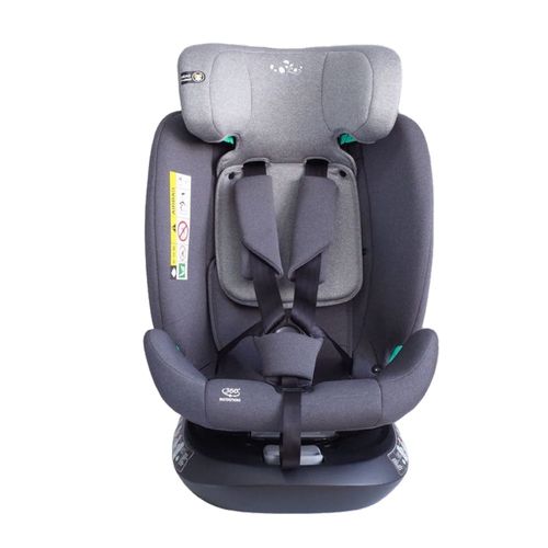כיסא בטיחות בתקן G409 I-SIZE מסתובב 360º מבית  BabySafe (אפור)