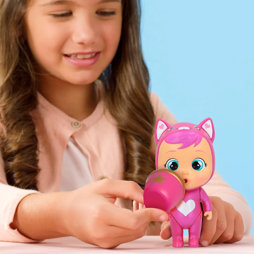 בובת קריי בייביז בהפתעה דמעות קסם מהדורת פינק סטלה