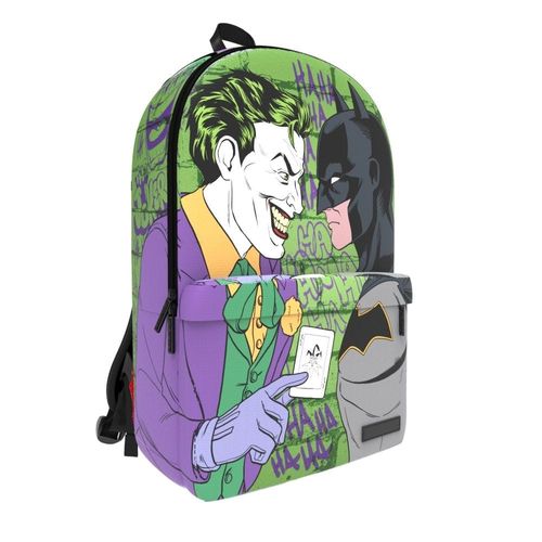 תיק גב DC JOKER & BATMAN