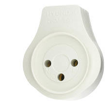 שקע כוח תלת פין 250V~ 16A (קופלונג)