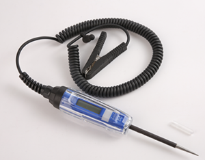 מנורת ביקורת DC 3 – 72V | צג LED לבדיקת קוטביות, רציפות ומתח – ROHER TOOLS