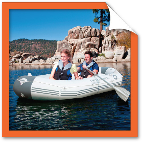 סירה מתנפחת לדייג ל 3 אנשים עם 3 שכבות MARINE PRO 65044