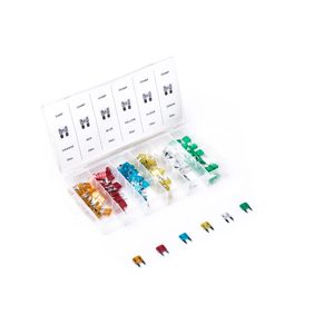 מארז 120 פיוזים קטנים 5 – 30A | לחשמל רכב – ROHER TOOLS