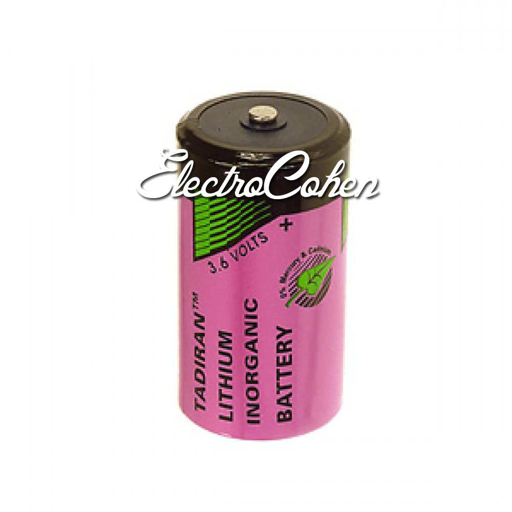 TADIRAN TL-5920 3.6V SIZE C ליתיום LITHIUM תדיראן