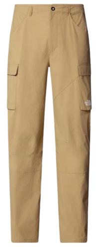 מכנסי טיולים גברים Exploration Regular Tapered חאקי - The North Face