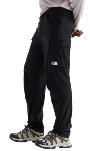 מכנס טיולים ארוך לגברים Exploration Cargo Pants שחורות - The North Face