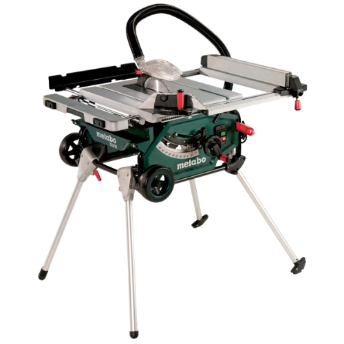 מסור שולחן Metabo TS 216 דגם 600667000 עם סטנד מתקפל ולהב 216 מ״מ 1500W