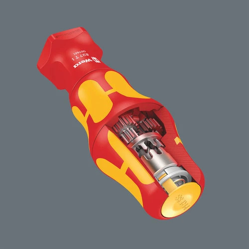 סט מברגים מבודדים VDE טורבו 16 חלקים Wera Kraftform Kompakt Turbo i 1 דגם 05006640001