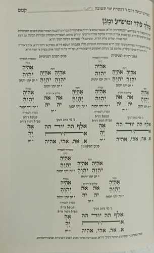 סדור השלום - עשרת ימי תשובה
