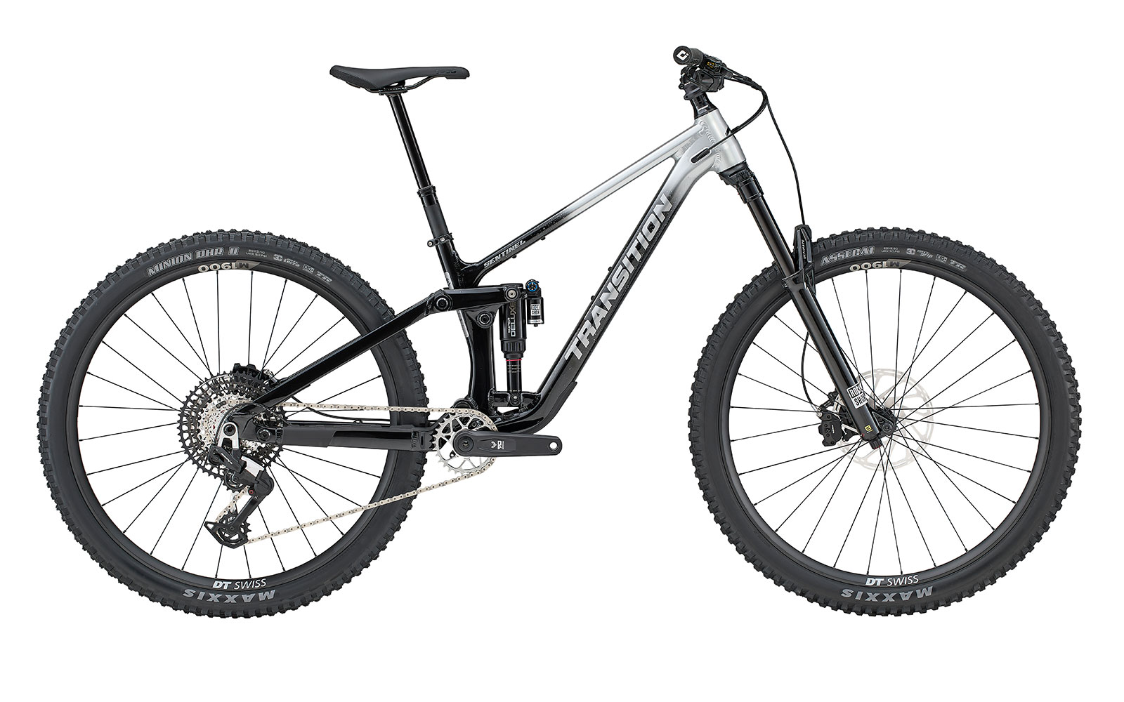 אופני הרים טרנזישן כסף - TRANSITION SENTINEL ALLOY EAGLE 90 MX