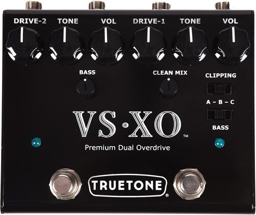 זווית נוספת visual sound vsxo truetone dual overdrive pedal