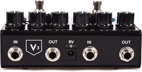 זווית נוספת visual sound vsxo truetone dual overdrive pedal