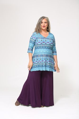 מכנס משולשים בהדפסים plus size