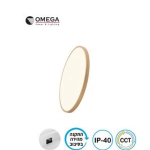 NEXT 30W כפתור CCT זהב GOLD Omega